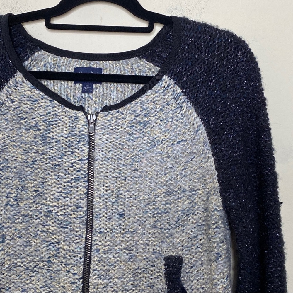 NWOT American Eagle Sweater Zip Jacket Size Medium - Picture 2 of 8